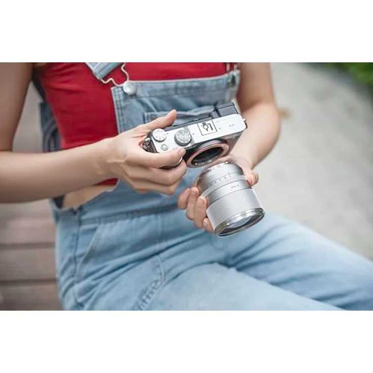 TTArtisan 75 mm F2.0 Autofokus AF-Objektiv mit Metallgehäuse, kompatibel mit Nikon Z-Mount, Vollformat, Silber – Bild 2