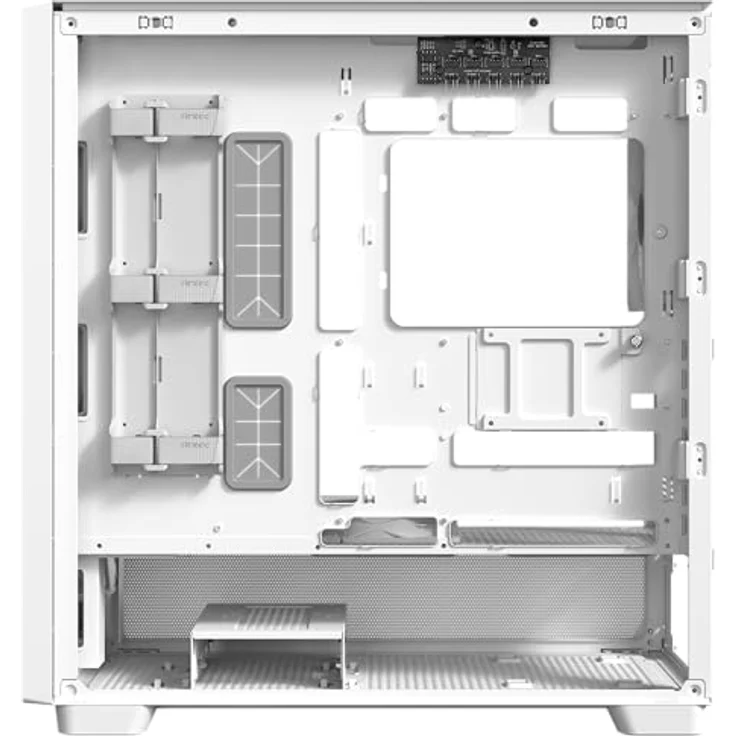 Antec Flux PC-Gehäuse, Full-Tower E-ATX, Aluminium & Holzrahmen, Tempered Glass, bis zu 2x 360mm Radiator Support, weiß – Bild 27