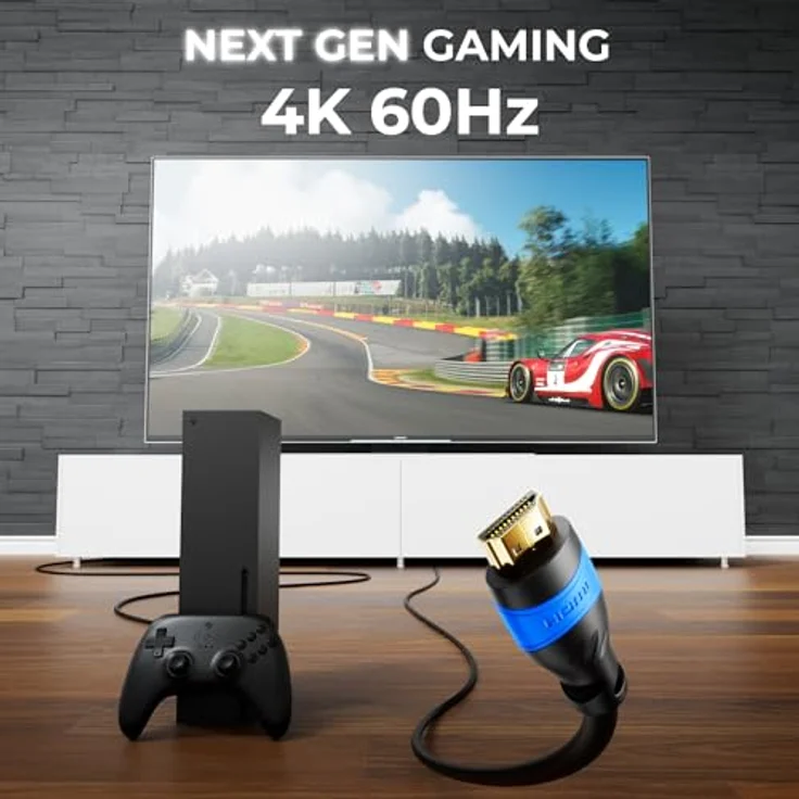 deleyCON 2m HDMI Kabel   HDMI 2.0 / 1.4a kompatibel   High Speed mit Ethernet (Neuster Standard)   ARC   3D   4K Ultra HD (1080p/2160p) – Bild 4