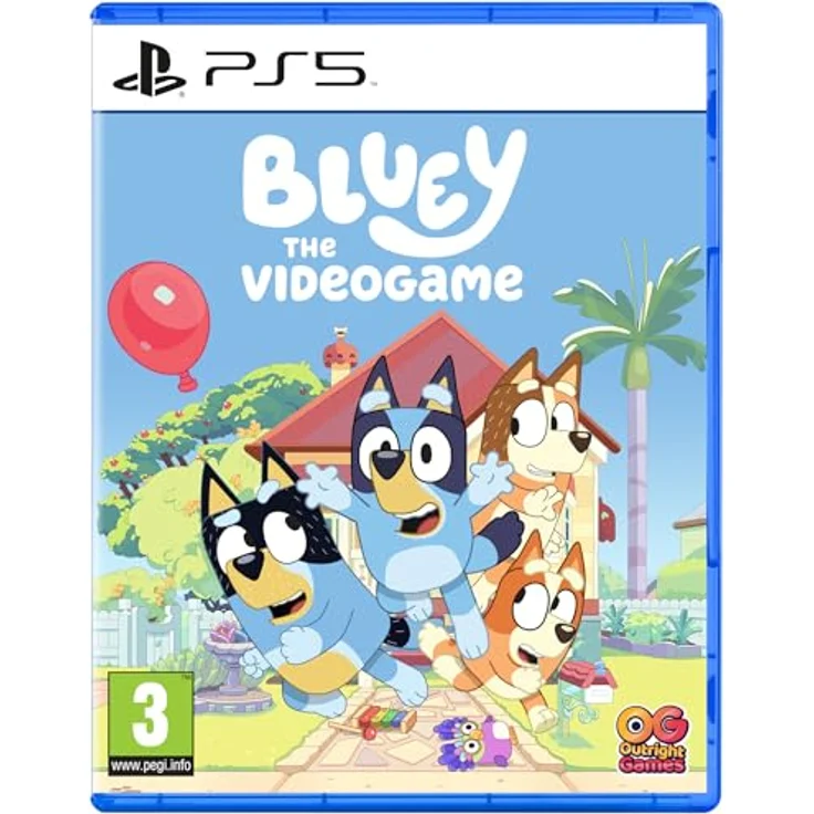 Outright Games Bluey: The Videogame für PS5, familienfreundliches Abenteuer mit einzigartigen Charakteren – Bild 1