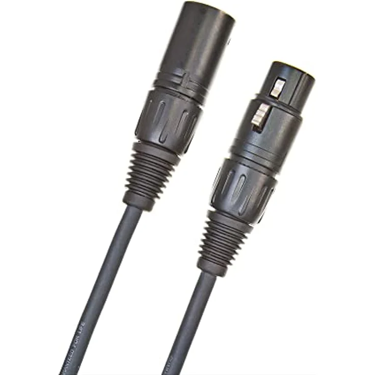 Planet Waves PW-CMIC-25 Classic Series Mikrofonkabel, schwarz, 7,5 m (25 Fuß) – Bild 2