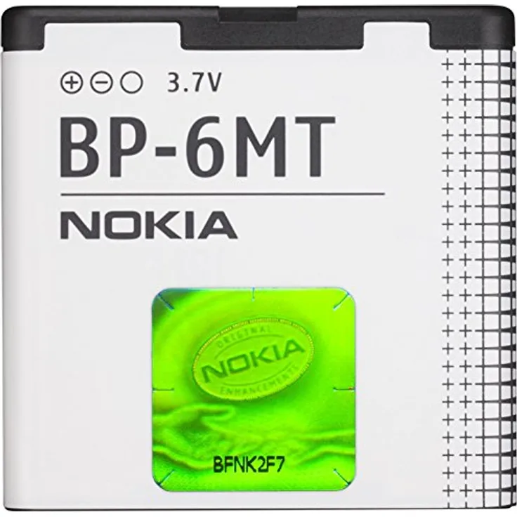 Nokia BP-6MT Li-Ionen Standard Akku 1050 mAh für Nokia N81 / E51