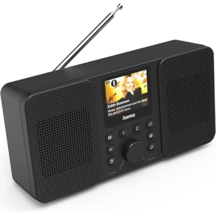 Hama DIR10, Bluetooth DAB/DAB+/FM Radio, Schwarz, mit Internetradio und App-Kompatibilität – Bild 7