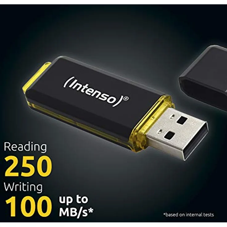 Intenso High Speed Line - 256 GB USB Stick - USB 3.1, Schwarz – Bild 3