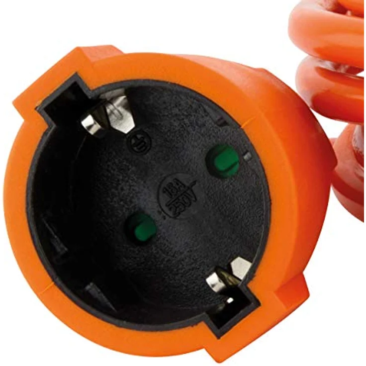 Rev Ritter 0016251814 Verlängerung H05VV-F Ku Schutzkontakt 25 m, orange – Bild 2