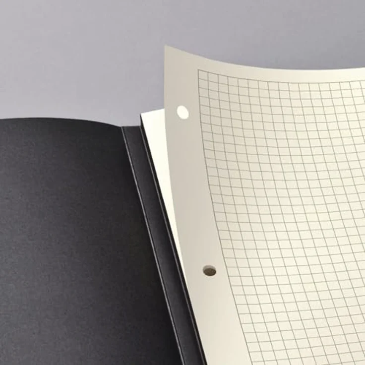Sigel Notizblock Conceptum C0800, Hardcover DIN A4 mit geriffelter Oberfläche und flexiblem Buchrücken – Bild 5