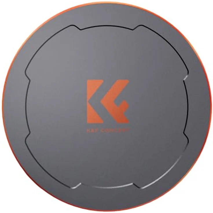 K&F Concept 2-in-1 Magnetic Metall Objektivdeckel mit Gewinde, 86mm, kompatibel mit K&F Concept Magnetischen Filtern und universellen Objektiven – Bild 1