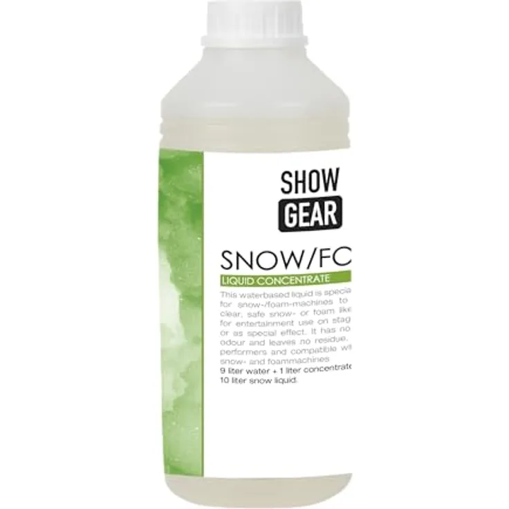 Showtec Schnee-Schaum Liquid 1 liter