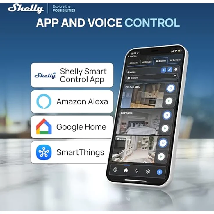SHELLY BLU H&T Display ZB, Temperatur-/Luftfeuchtigkeitssensor mit E-Paper-Display, weiß, Zigbee 3.0 und Bluetooth 5.0 – Bild 8