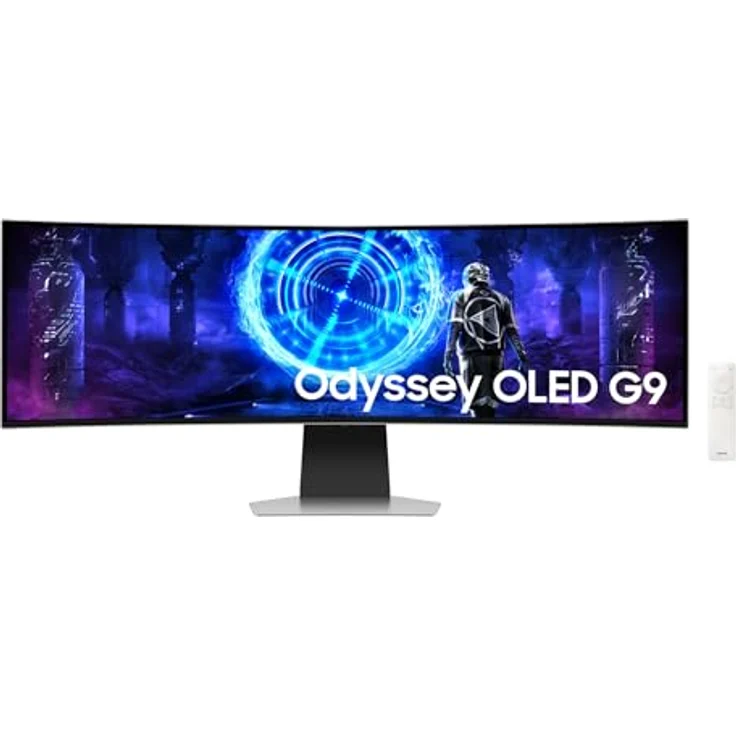 Samsung Odyssey Gaming Monitor OLED G9 DQHD (49") – Bild 1