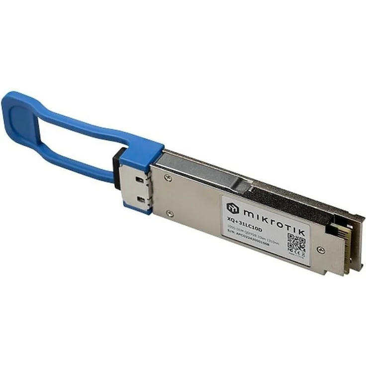MikroTik XQ+31LC10D, Transceiver mit QSFP28 Modul 40/100G SM 10km 1310nm LC-Connector DDM