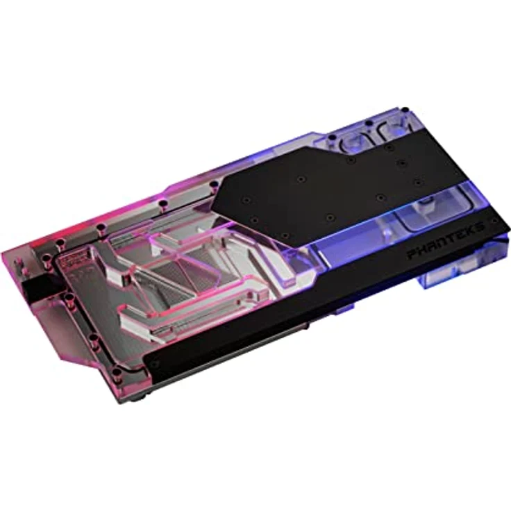 Phanteks RTX 4080/90 Wasserblock inkl. Backplate für Asus, D-RGB - schwarz – Bild 4
