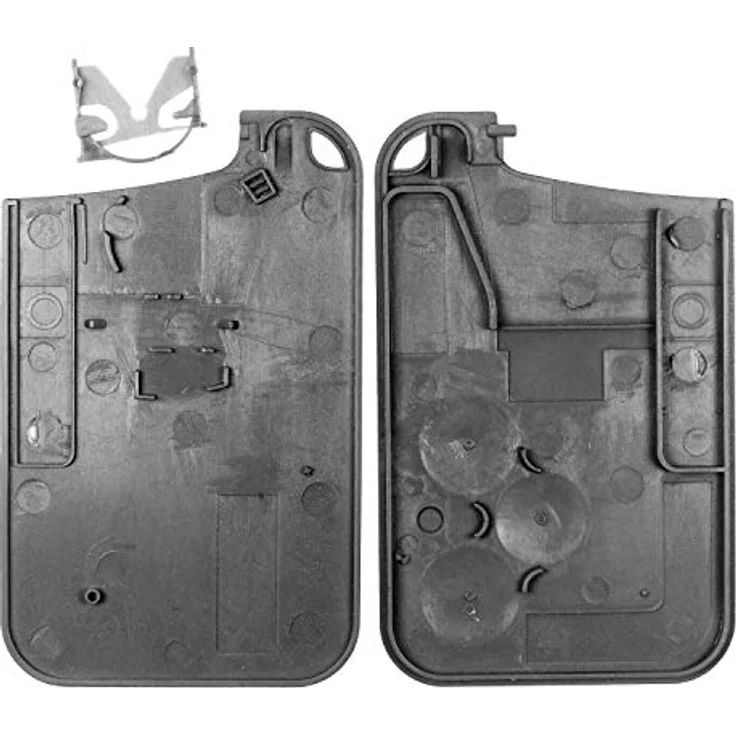 mt-key Auto Schlüssel Karte 3 Tasten für Renault Laguna II, Espace IV, Vel Satis, inkl. VARTA CR1620 Knopfzelle, Notschlüssel Rohling und Mikrotaste – Bild 2