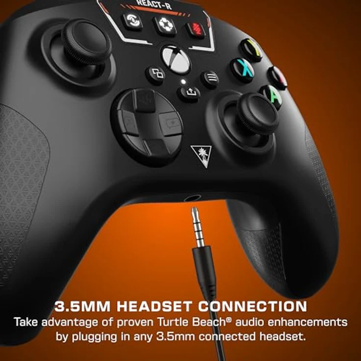 Turtle Beach React-r Xbox Controller One Size, verbesserte Audio-Kontrolle und schnelle Reaktionstasten – Bild 4