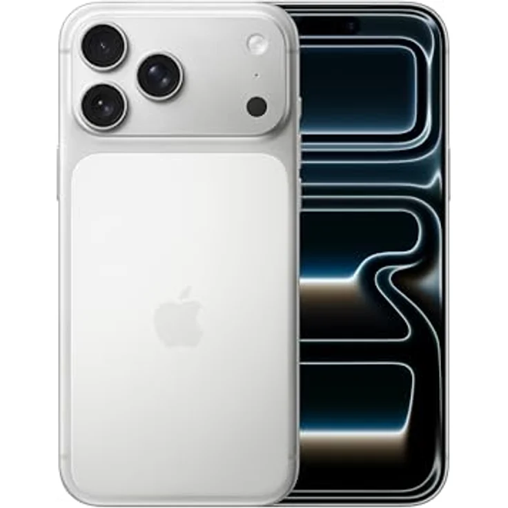 Apple iPhone 17 Pro Max (256 GB, Silver, 6.90", Dual SIM, 5G), Smartphone, Silber – Bild 1