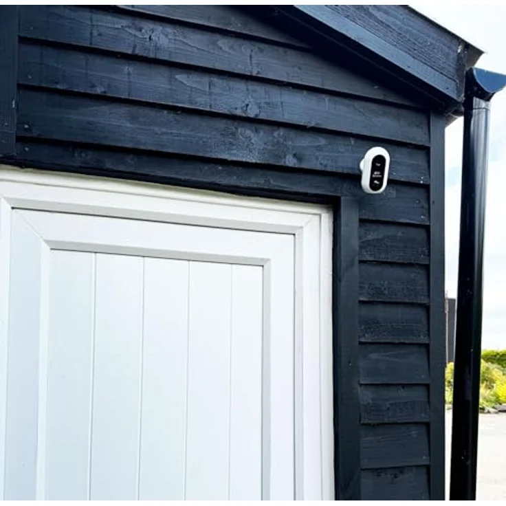 Denver Outdoor WiFi-Cam mit Akku IOB-209 Überwachungskamera (Außenbereich) mit Flutlicht und Zwei-Wege-Audio – Bild 2