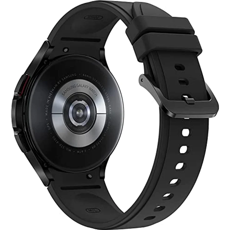Samsung Galaxy Watch4 Classic, Bluetooth Smartwatch mit drehbarer Lünette, Fitness-Tracker, 46 mm, Black – Bild 2