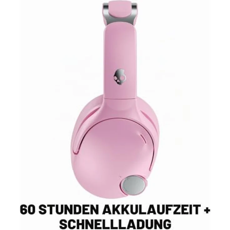 Skullcandy Crusher 1080 ANC, Kabellose Kopfhörer mit patentierter Crusher® Bass-Technologie, Pink – Bild 3