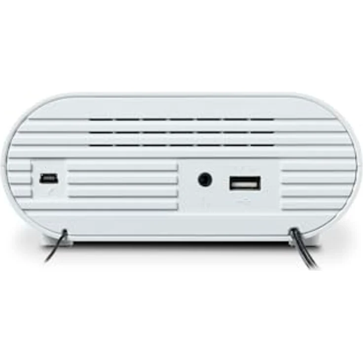 Roberts Ortus Charge Radio Wecker Dab+/FM/Bluetooth mit Qi-Ladegerät, Weiß – Bild 3