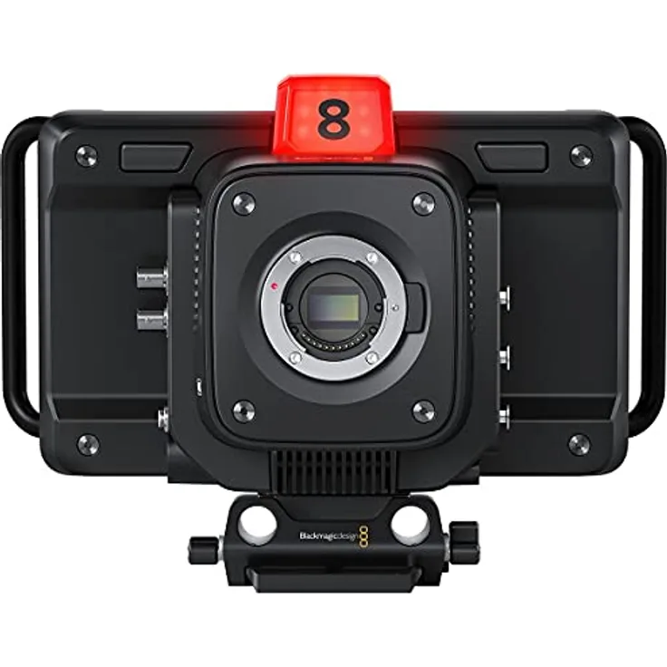 Blackmagic Studio Camera 4K Pro, Camcorder mit 12G-SDI, 10G-Ethernet und HDR-LCD, schwarz