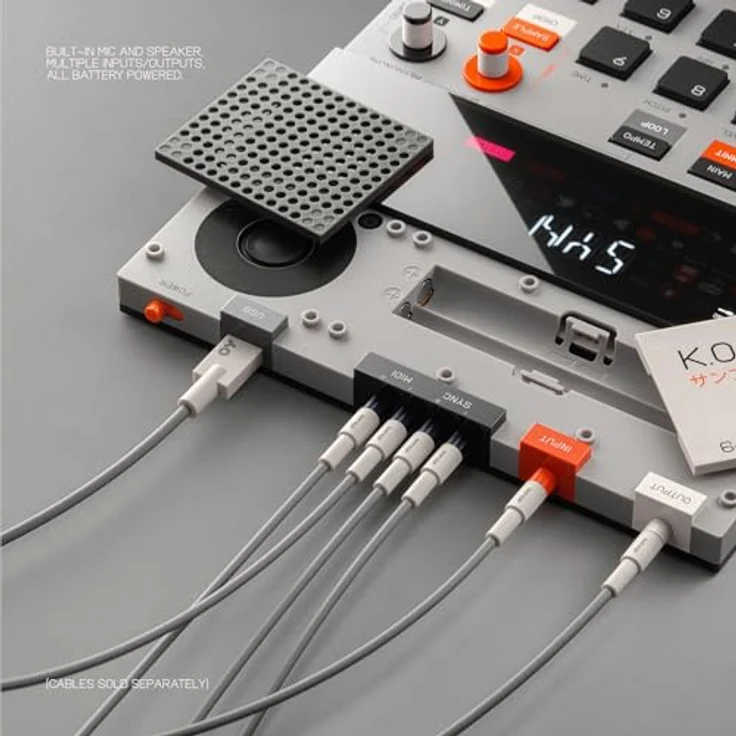 Teenage Engineering EP-133 K.O. II, Sampler mit 12 Spuren, 999 Sample Slots und 46 kHz / 16-Bit Audioqualität, inkl. Limited Edition 10“ Collector’s Box – Bild 11