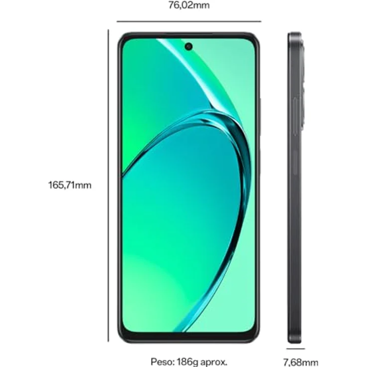 OPPO A40m 8/256GB white Smartphone mit 50 MP Rückkamera und Dual-SIM-Funktionalität – Bild 3