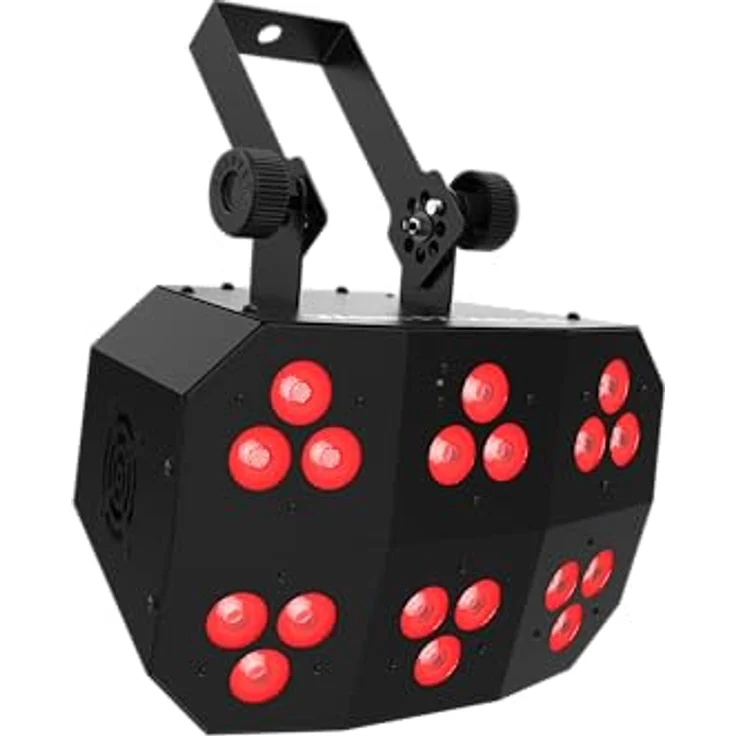 Chauvet DJ Wash FX Hex ILS, 3-in-1 LED-Effektlicht mit Wash-, Blinder- und Chase-Funktionen, ILS-kompatibel, 18 × 10-Watt Hex-LEDs (RGBAW+UV) – Bild 1