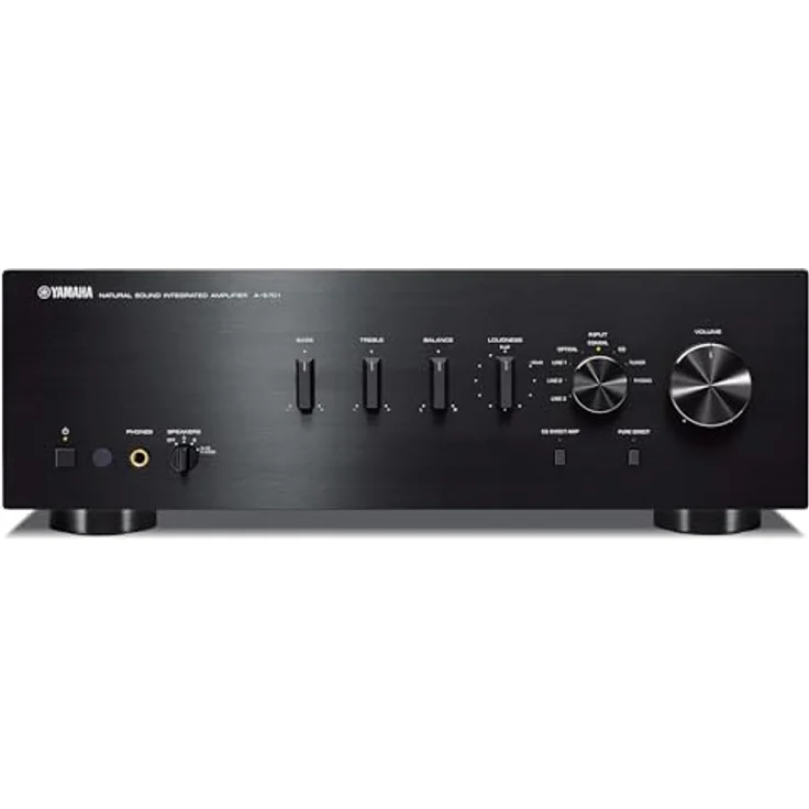 Yamaha A-S701 Stereo-Vollverstärker mit D-A Wandler schwarz – Bild 3