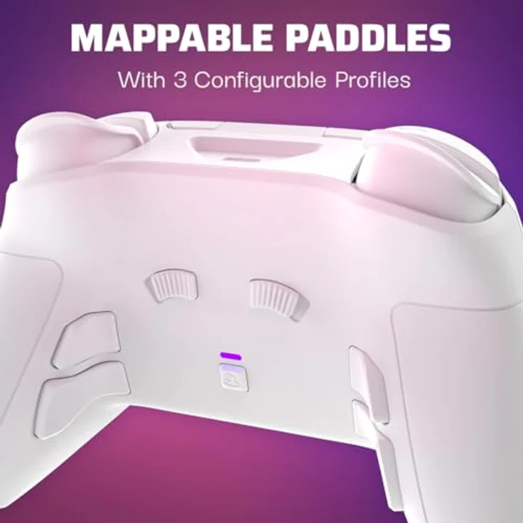 PDP Victrix Pro BFG drahtlos Controller: White For Xbox Series X|S, Xbox One, and Windows 10/11 PC – Bild 3