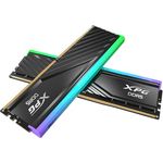 XPG Lancer Blade RBG DDR5 6000MHz CL30 48GB (2x24GB) PC5-48000 RAM 288-Pins UDIMM Desktop Memory Kit Black Heatsink (AX5U6000C3024G-DTLABRBK)