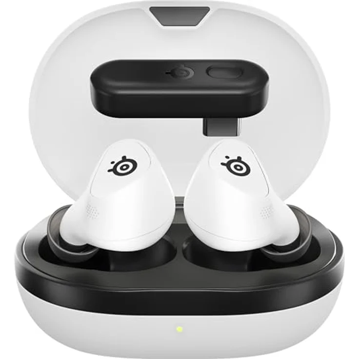 SteelSeries Arctis GameBuds Kabelloses Bluetooth Headset mit Geräuschunterdrückung für PS5 - Schwarz – Bild 4