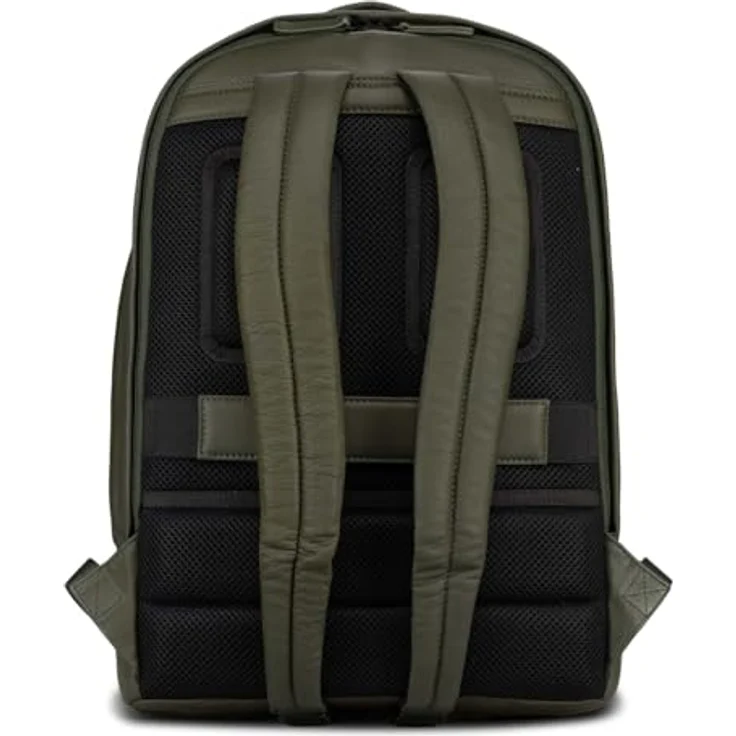 Jost Tromsoe Laptoprucksack, Rucksack mit gepolstertem Laptop- und Tabletfach, Organisation mit Organizer, olive grün – Bild 3