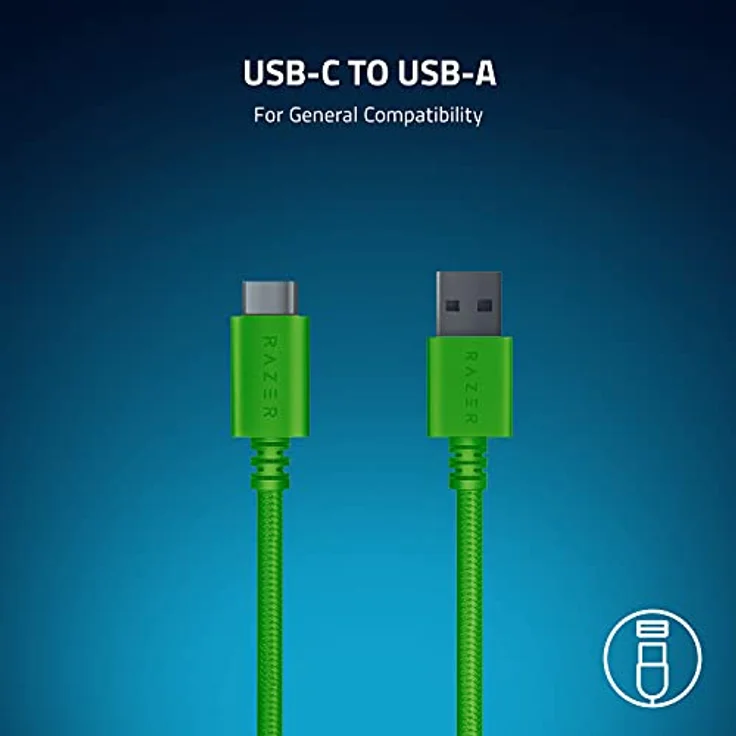 Razer PBT-Tastenkappe + Spiralkabel, Upgrade-Set: langlebiges Doubleshot-PBT – universelle Kompatibilität – Werkzeug zum Entfernen von Tastenkappen und Stabilisatoren – taktisch gewickelt und – Bild 4