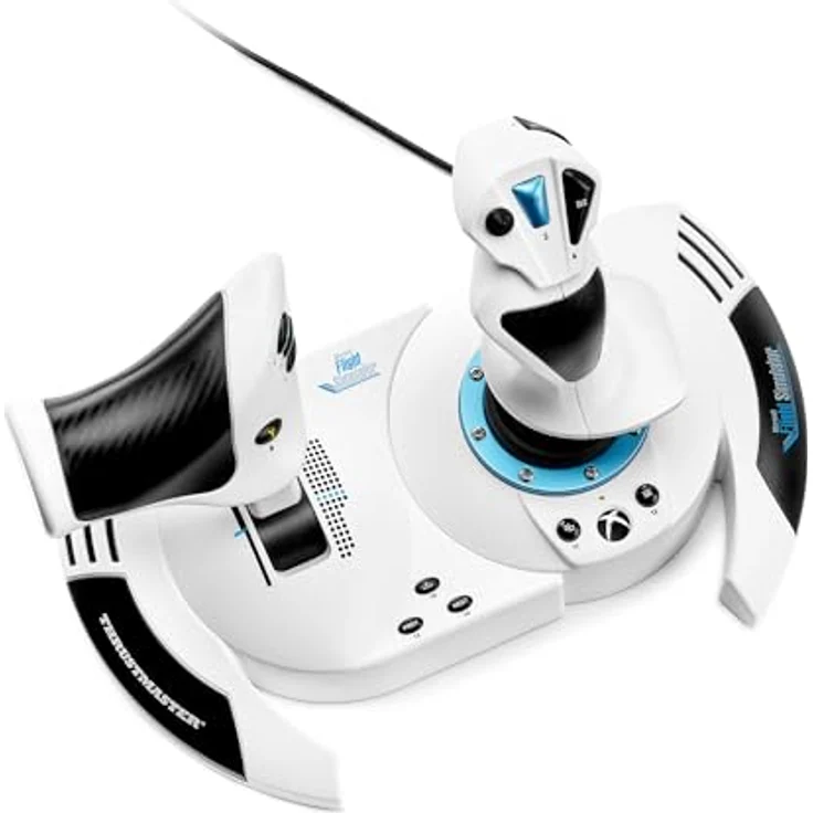 Thrustmaster T.Flight Hotas One Joystick für Xbox One/Series X|S & Windows, Offizielle Microsoft Flight Simulator-Lizenz, 10-Bit-Präzision, abnehmbarer Schubhebel, duales Ruder-System – Bild 5