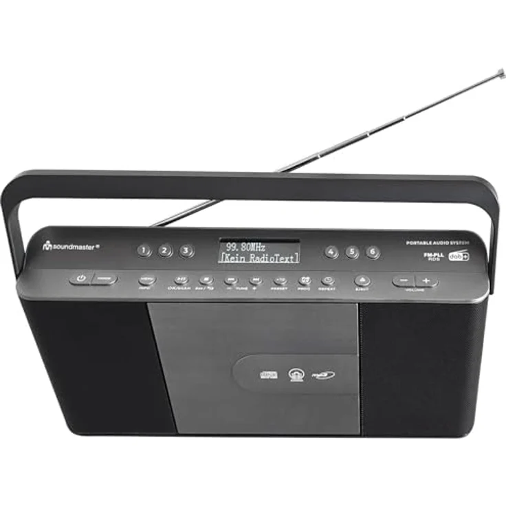 SOUNDMASTER DAB+/UKW Radio RCD1870SW, mit CD-Player – Bild 3