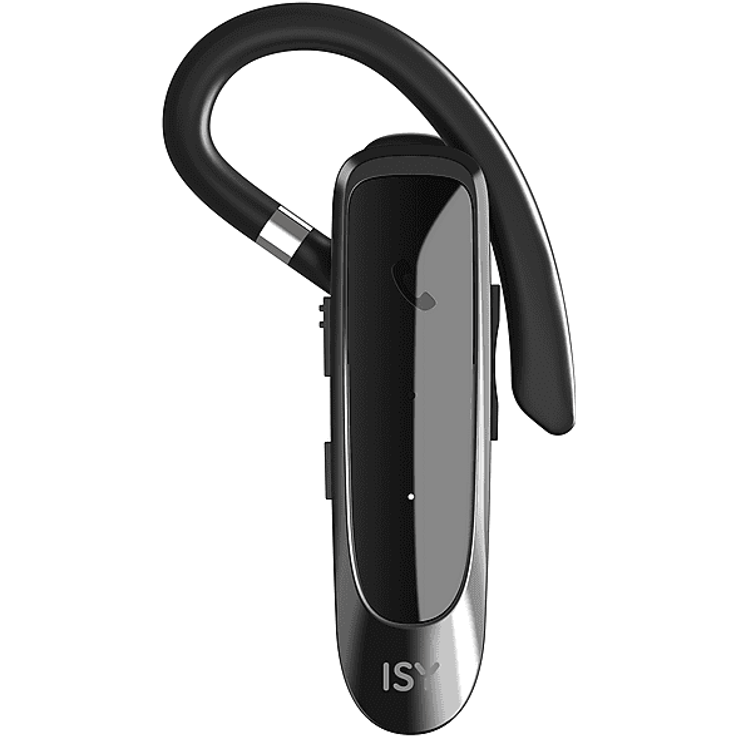 ISY IBO-1000, In-ear Bluetooth Headset mit 20 Stunden Akkulaufzeit, Schwarz