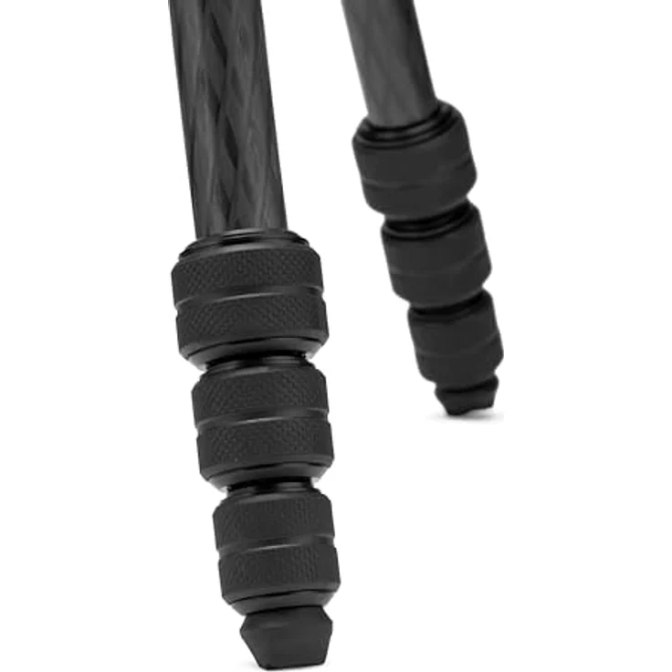 Manfrotto Befree Advanced AS, Carbon-Kamerastativ, Arca-Swiss kompatibel, für DSLR und spiegellose Kameras, tragbar, kompaktes Set, Kugelkopf – Bild 5