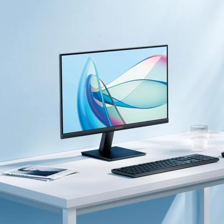 Xiaomi A22i Monitor 22 Zoll - Full-HD VA, 75Hz, 6ms, 99% sRGB, Low Blue Light, 3000:1 Kontrast, 250nits, Rahmenlos, Schwarz – Bild 4