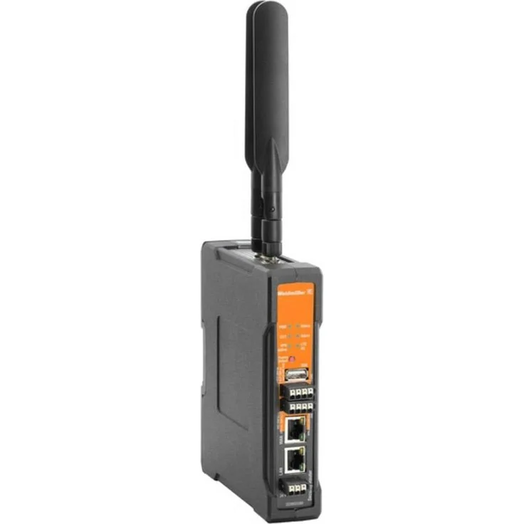 Weidmüller IE-SR-2GT-LTE/4G-US, Industr router mit integrierter Firewall, VPN-Technologie und zwei RJ45-Anschlüssen