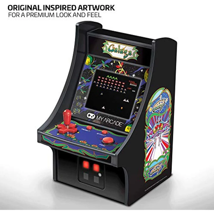 dreamGEAR Micro Player Galaga Retro, LCD-Spielkonsole im klassischen Design – Bild 3