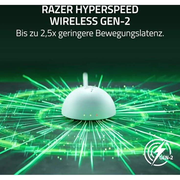 Razer Viper V4 Pro, kabellose E-Sport-Gaming-Maus mit Focus Pro 50K Sensor, 8000 Hz Polling, Ultraleicht mit 50g, optisches Scrollrad, PC/Mac | Weiß – Bild 4