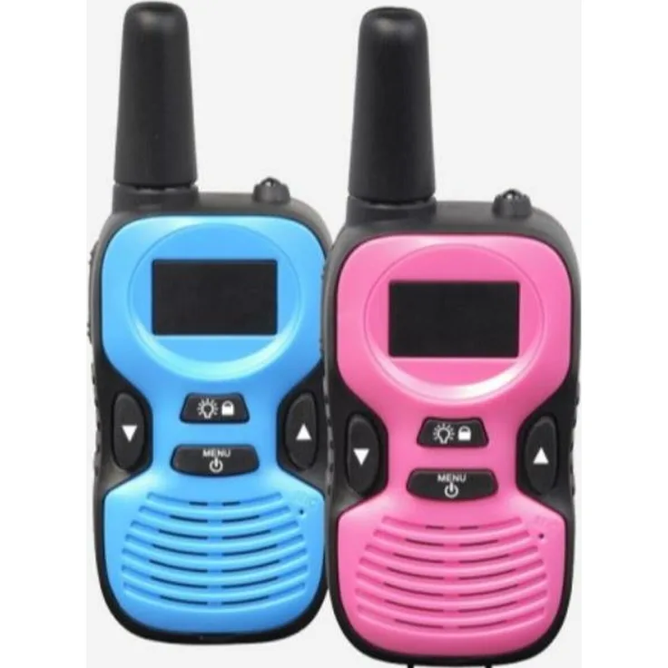 Denver Electronics WTK-441, Funkkopfhörer mit 8 Kanälen und 2000 m Reichweite, inklusive Gürtelclip, für Kinder
