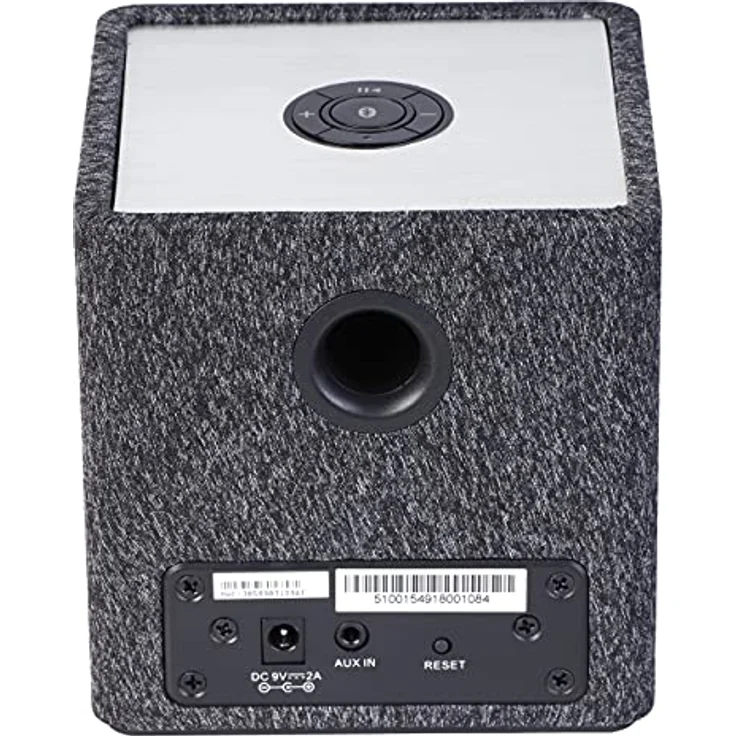 Terris CCS 282 Multiroom Lautsprecher mit W-LAN Streaming, Aux-In & Bluetooth Funktion - kompakte Sound-Anlage mit 10 Watt RMS Stereolautsprecher – Bild 2