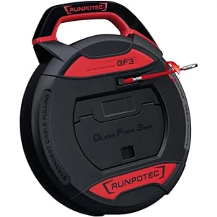 Runpotec 10197 GF3 Kabeleinziehgerät 30 Meter ohne Meterzähler Glasfaserstab Ø3mm - Preisvergleich