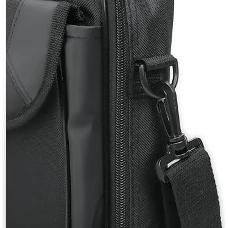 MANHATTAN Laptoptasche Notebooktasche 14.1″ vollständig aufklappbar, schwarz – Bild 7