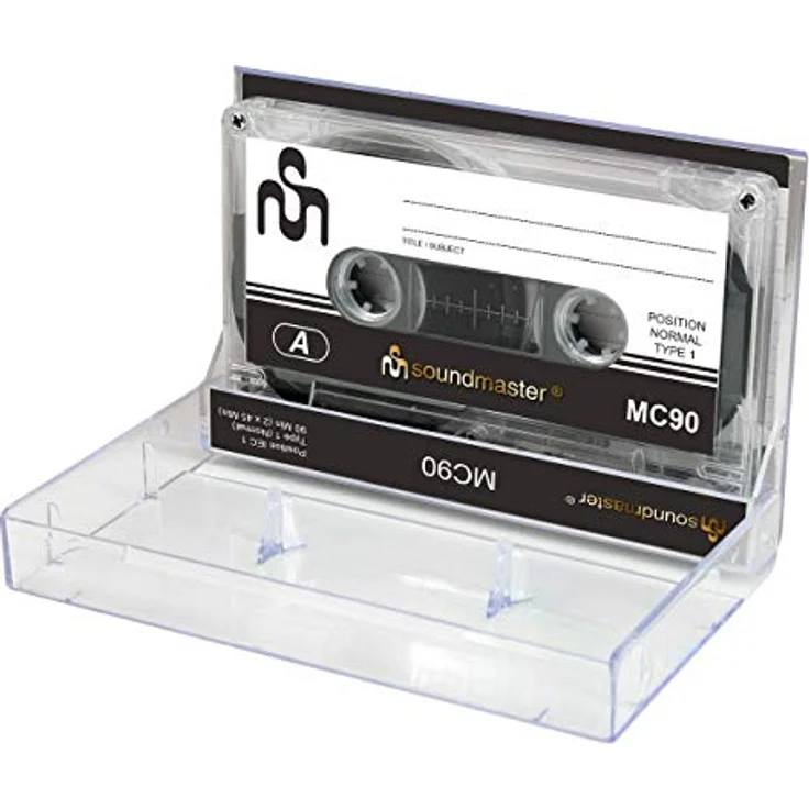 Soundmaster MC905P - Fünf Leerkassetten Kompaktkassette Audiokassetten (IEC1 90 Minuten Normal)  – Bild 3
