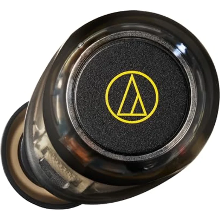 Audio-Technica ATH-CKS30TW+ Kabellose Kopfhörer mit Active Noise Cancelling, Durchsichtig Schwarz – Bild 3