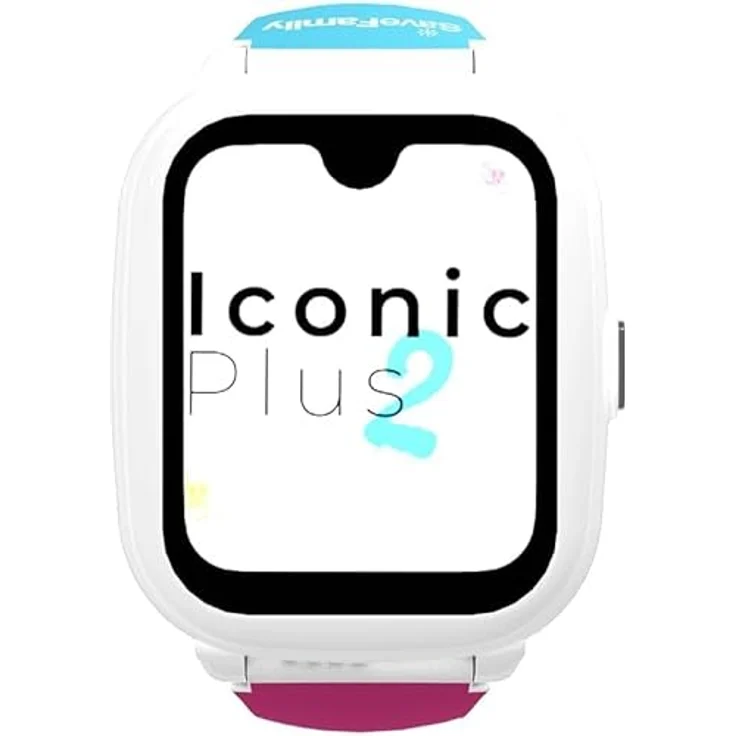 Save Family Iconic Plus 2.0 (4G), Kinder-Smartwatch mit GPS-Ortung, SOS-Taste, 1,85 Zoll Full HD Display, 8 GB Speicher, viele Designs verfügbar – Bild 2