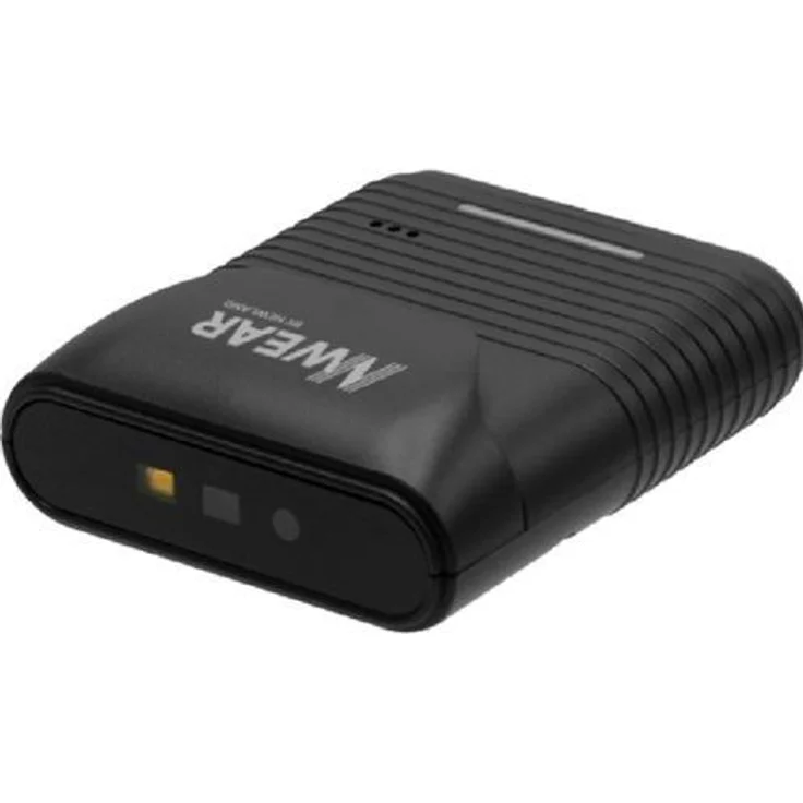 Newland WD2, Handscanner mit Bluetooth 5.0, 1D- und 2D-Barcodes, Schwarz, mit Acuscan-Technologie und ergonomischem Design