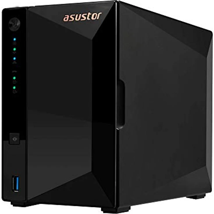 Asustor AS3302T NAS & Speicherserver Eingebauter Ethernet-Anschluss Schwarz RTD1296 (AS3302T) – Bild 4